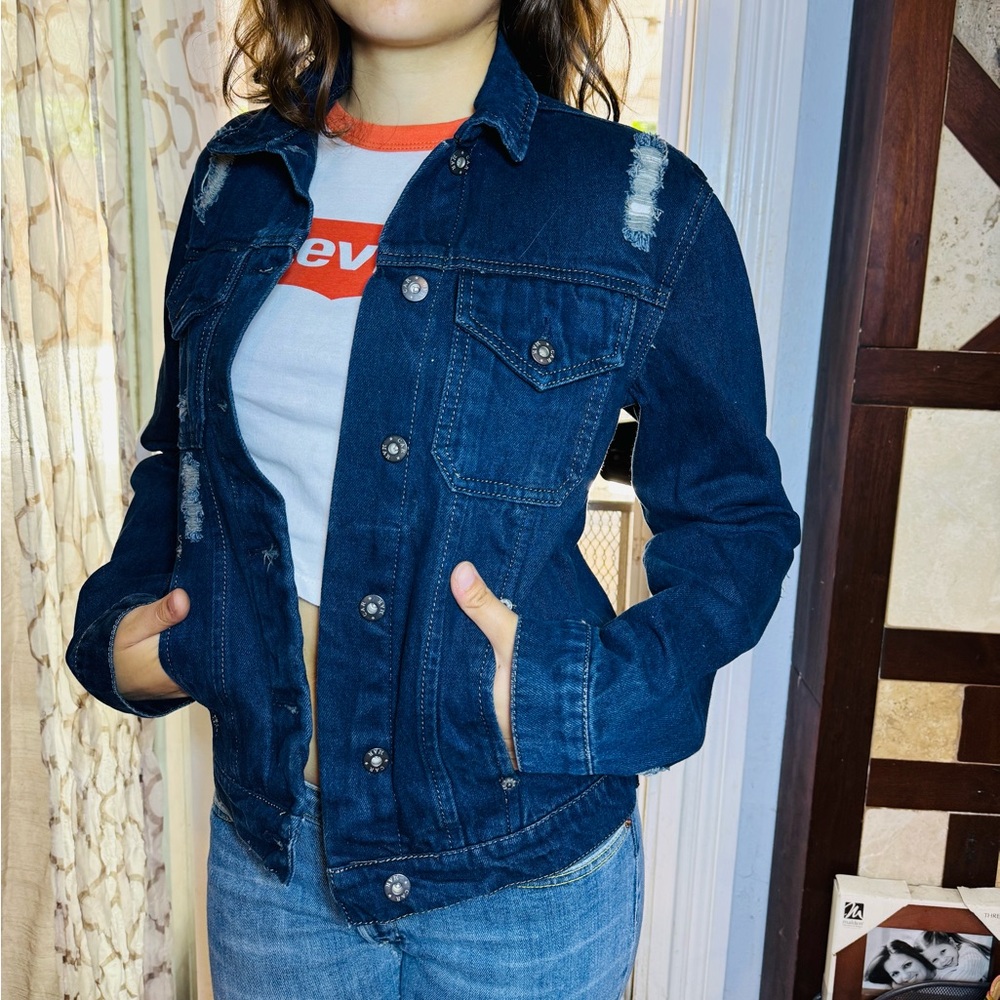 Brand New Carmar denim jacket